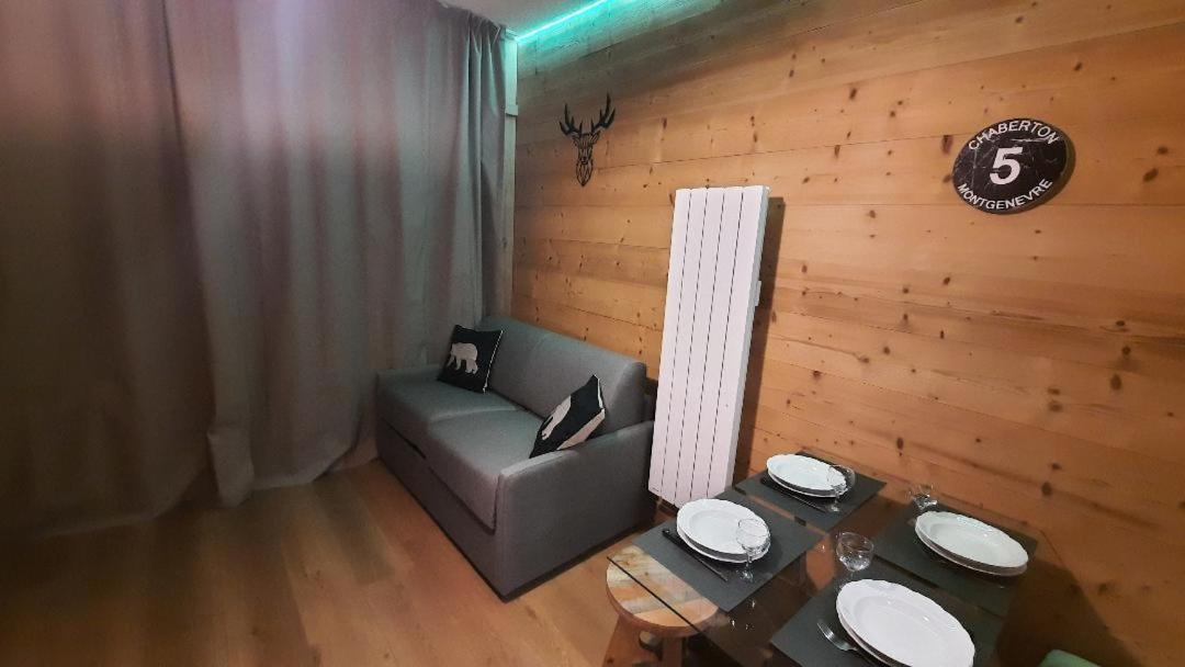 Apartamento Le Cocon Des Neiges Montgenèvre Exterior foto